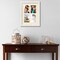 ArtToFrames Collage Photo Picture Frame with 4 - 4x6 inch Openings, Framed in White with Over 62 Mat Color Options and Regular Glass (CSM-3966-2)